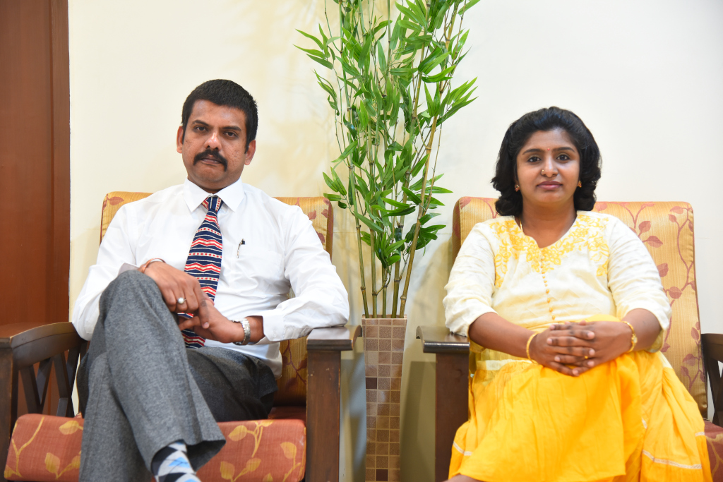 Dr. P. V. Madhavan and Dr. Nirmala Madhavan